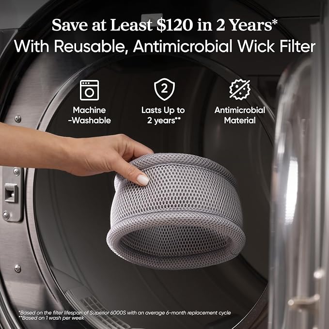 LEVOIT Evaporative Humidifiers for Bedroom Large Room, Reusable Filter | 4.5L - Image 5