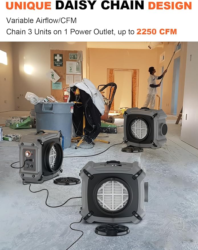 Abestorm 750 CFM Air Scrubber - Image 5