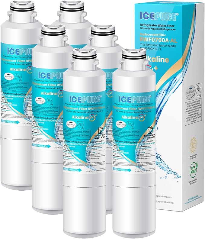 ICEPURE Alkaline DA29-00020B Refrigerator Water Filter Replacement by ICEPURE