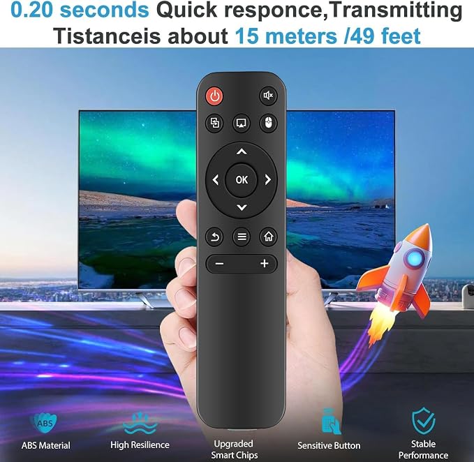Replacement Remote for Mini Projector Remote, Compatible - Image 3