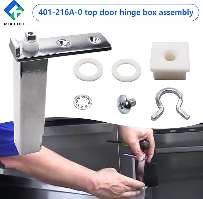 401-216A-0 870837 870838 Universal Top Door Hinge Cartridge Assembly | Fit - Image 3