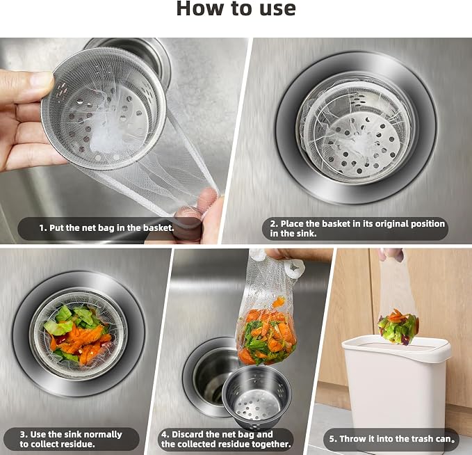 XMALL Disposable Residue Filtering Bag 200 PCS，Suitable - Image 6