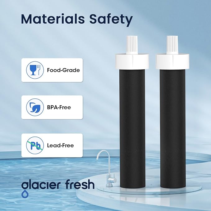 GLACIER FRESH Water Bottle Filters, Replacement - Image 4