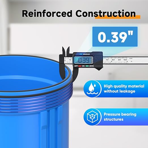 PUREPLUS Whole House Water Filter Housing, Pre-Filtration System, - Image 3