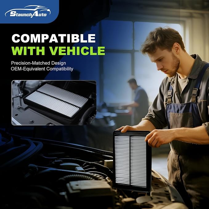 Engine&Cabin Air Filter for Rogue 2.5L, Rogue 2.0L Hybrid, Rogue Sport 2.0L - Image 5