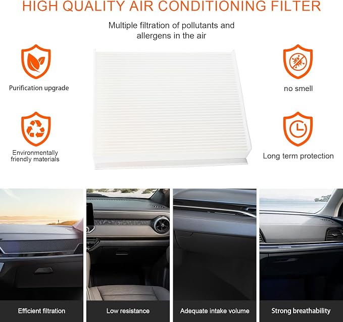 Cabin air filter Suitable for Ford Expedition 2018-2025 F150 2015-2023 F250 - Image 5