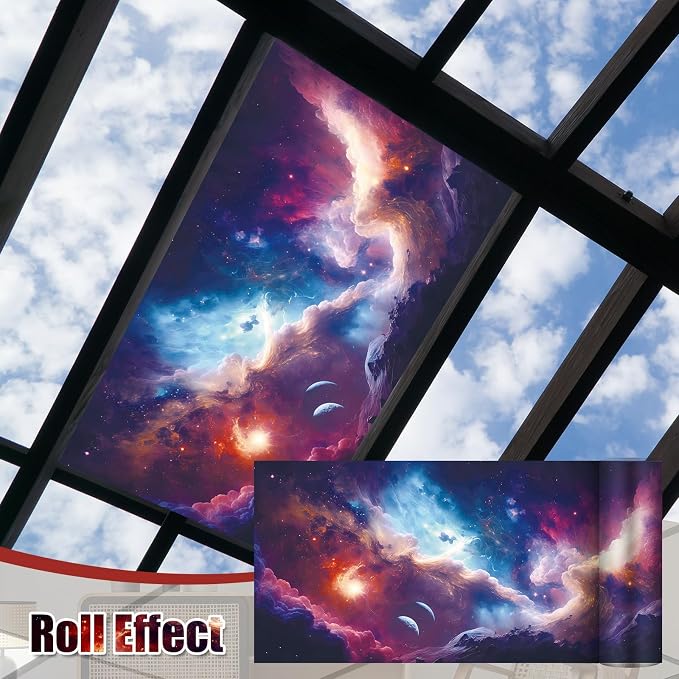 Outus 4 Pcs Fluorescent Light Cover Classroom Lighting Cover - Image 5