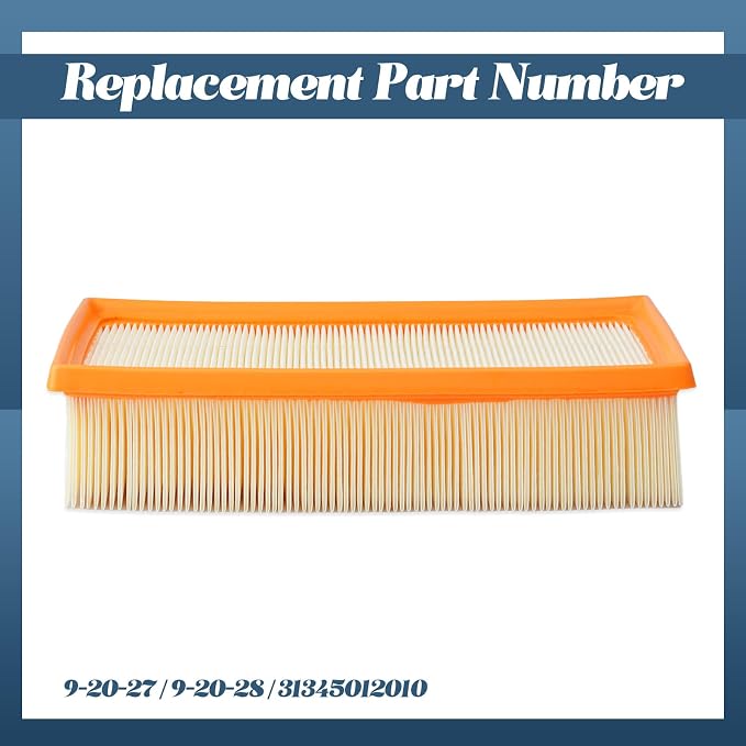 31345012010 Dust Extractor Flat Pleated Filter Compatible - Image 4
