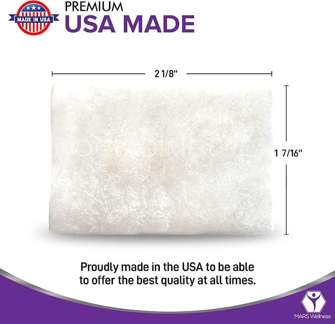 CPAP Filters Disposable Felt Pollen air Filter 20 Pack Compatible - Image 3