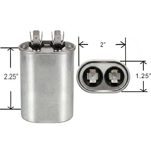 ClimaTek 3 MFD 370/440 Volt VAC Run Oval Capacitor CAP99-0304O - Image 6