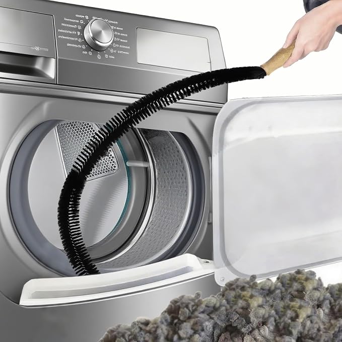 Full-Bristle Dryer Vent Cleaner Brush, Dryer Lint Brush and Lint Removal Tool - Image 8