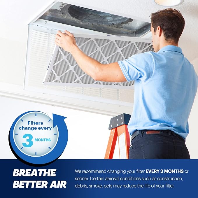 BNX 20x20x1 MERV 13 Air Filter 2 Pack - Image 6