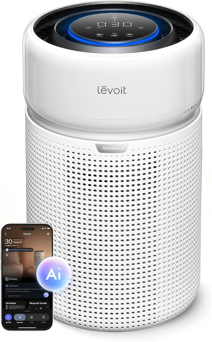 LEVOIT HEPA Air Purifier for Home Bedroom, Allergies Defense, Eleva 300X | by Unknown