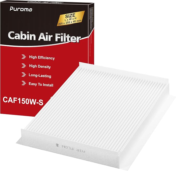 Puroma Cabin Air Filter, Replacement by Puroma