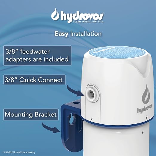Hydrovos DWSP Premium Microplastic Water Filter, NSF 401/53/42 Under Sink - Image 9