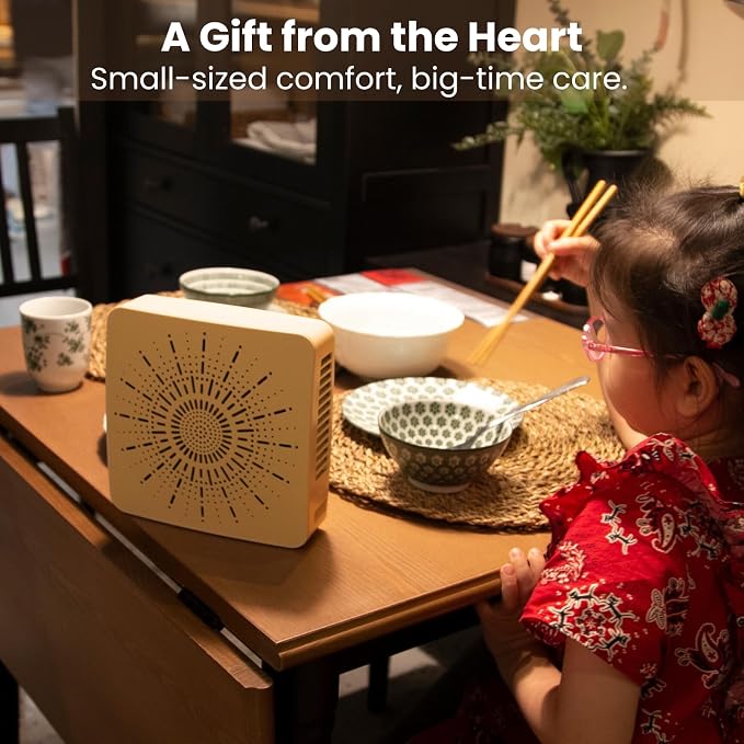 4-in-1 Portable Air Purifier HEPA Filter, Ionizer & Mini Fan – USB-C Desktop - Image 8