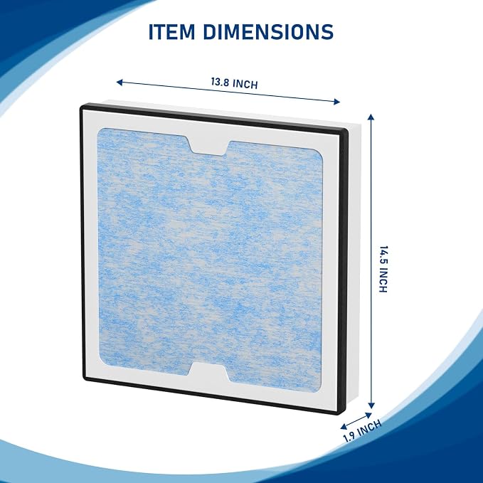 2-in-1 HEPA Activated Carbon Filter Replacement Set Compatible - Image 5