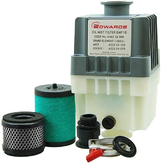 Edwards EMF10 Oil Mist Filter, KF25 Ports, by Unknown