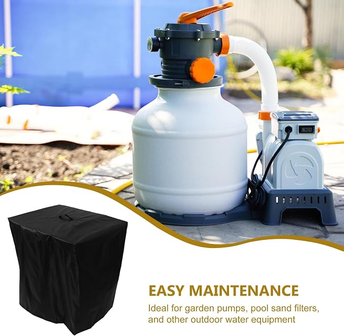 Pool Pump Cover Waterproof Outdoor Filter Pump Housing Protective Cover - Image 8