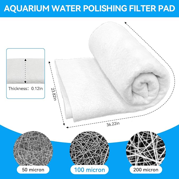Aquarium Polishing Filter Pad, 100 Micron Water Polishing Pad - Image 6