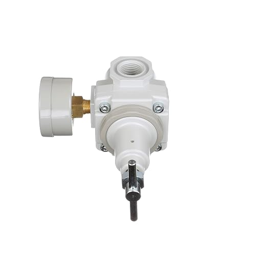 PneumaticPlus SAR400T-N04BG Compressed Air Regulator 1/2" NPT, Gauge & Bracket - Image 7