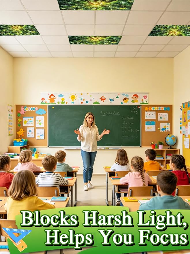 Fluorescent Light Covers with 10 Strong Magnets - Image 6