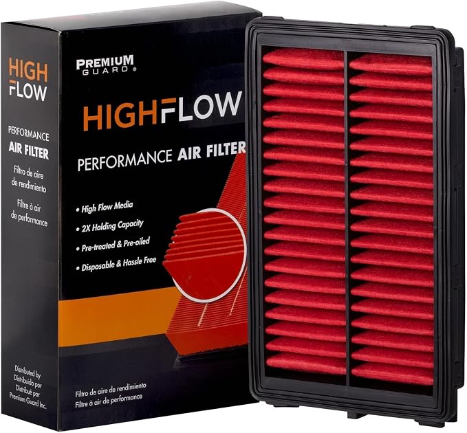 HIGHFLOW High Performance, Pre-Oiled Disposable Engine Air Filter PA99540X | by PremiumGuard
