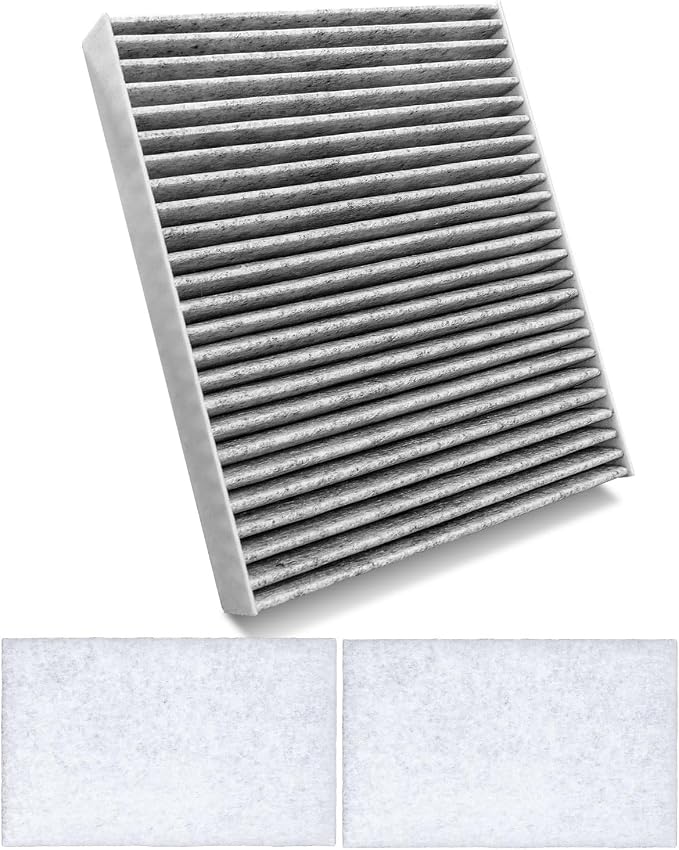 Cabin Air Filter Bunk Recirc Filter Kit Fit by QNHEAY