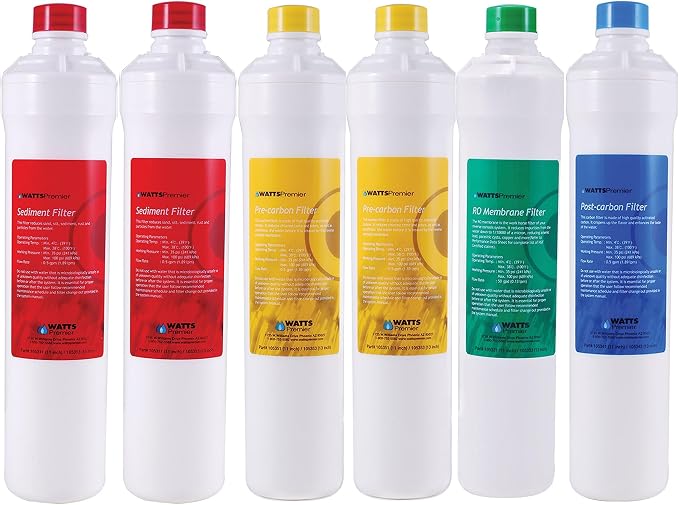 Watts Premier Annual RO Pure 6-Pack Filtration Kit by WattsPremier