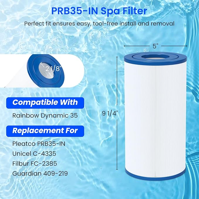 Future Way PRB35-IN Hot Tub Filter Replacement - Image 2