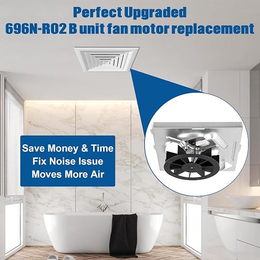 Upgraded 696N-R02 B Unit 50CFM S97012026 Fan Motor Assembly - Image 6