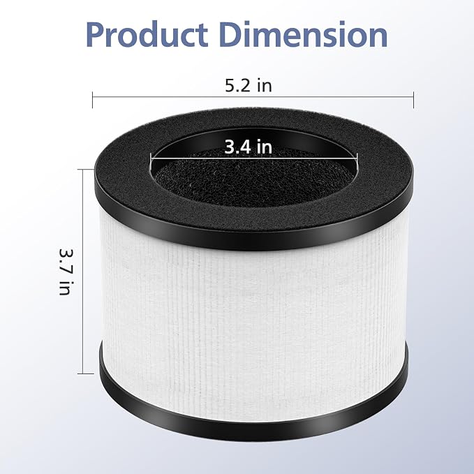3 Pack TZ-K1 Replacement Filter Compatible - Image 5