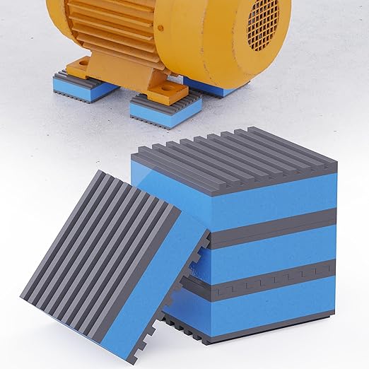 Anti Vibration Pads, Vibration Isolator Pads, Mechanical Vibration Damping Pads by Wuno