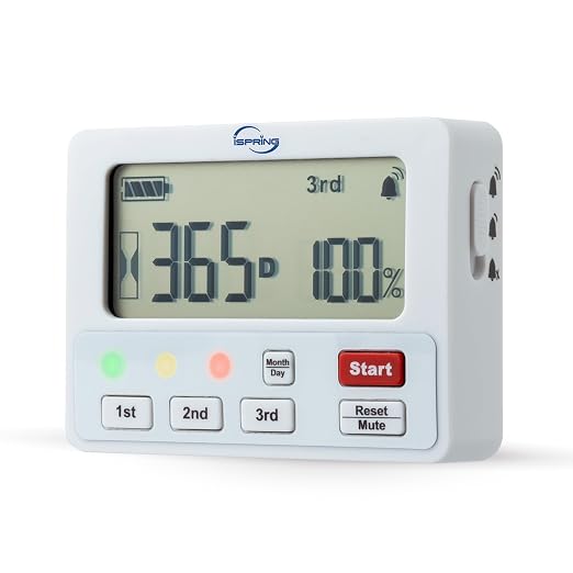iSpring AFLT3 Automatic Water Filter Timer, Lifespan Reminder by iSpring