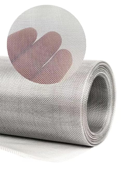 304 Stainless Steel Mesh Screen#60Mesh -Size:15.7"x47.2", by ANPUTWWH