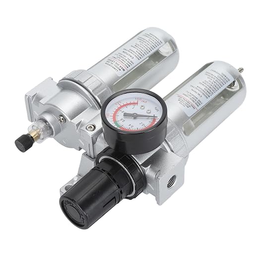 Air Filter Pressure Regulator 1/4 Inch, Compressed Air Line Filter - Image 7