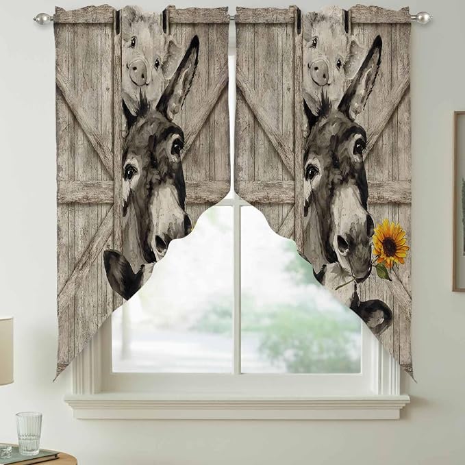Funny Farm Animals Swag Valances - Image 7