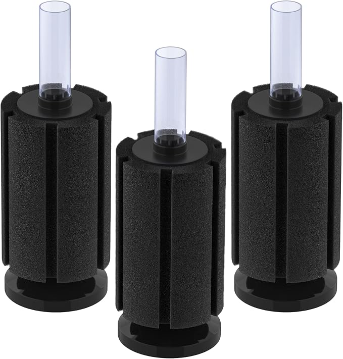 Pawfly Aquarium Bio Sponge Filter Quiet Betta Fry Shrimp and Small Fish Foam by Pawfly