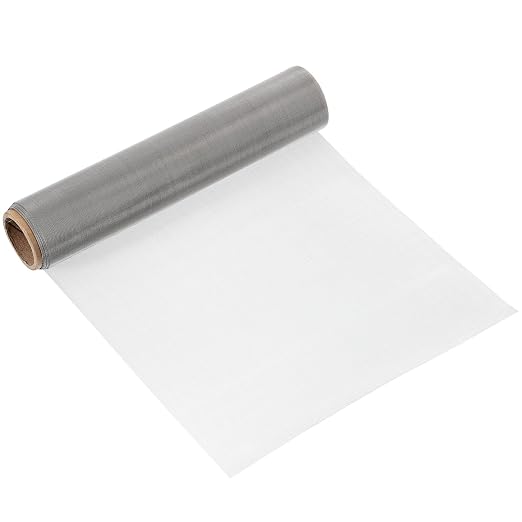 uxcell 60 Mesh 79" x 10" Woven Wire Mesh, 304 Stainless Steel Air Vent Filter - Image 7