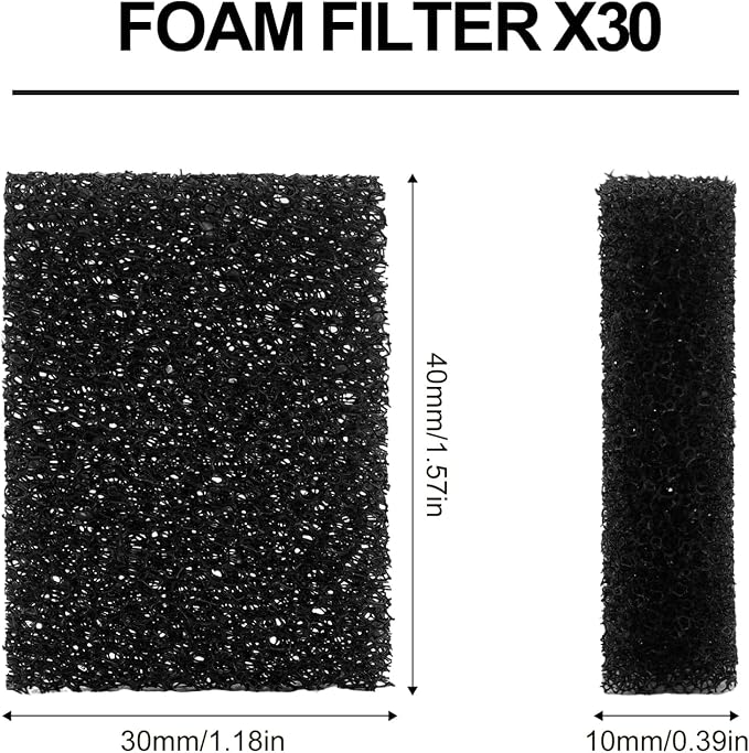 30pcs Pet Fountain Replacement Filter, Cat Drink Water Filter Replace Foam - Image 5