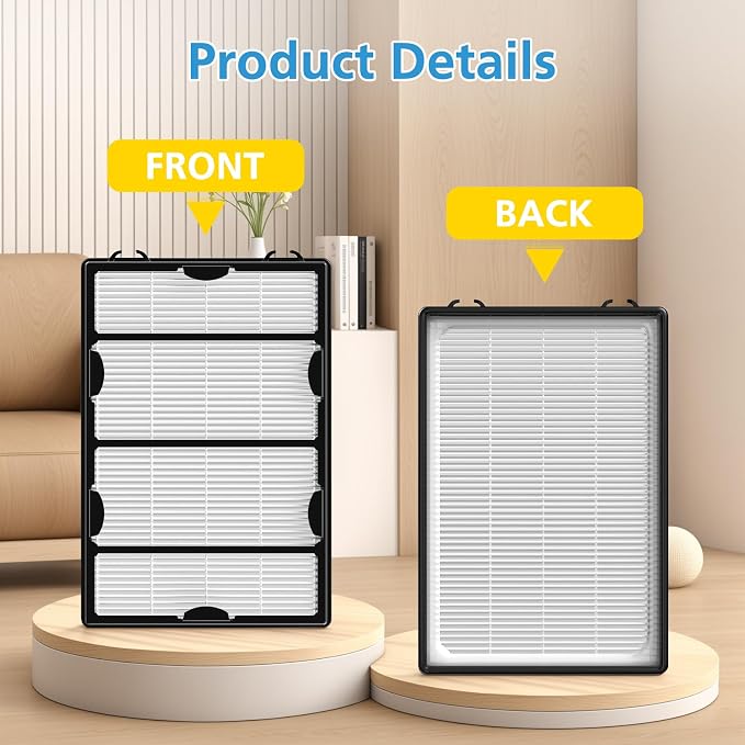 3 Sets HAPF600 Filter Replacement Compatible - Image 5