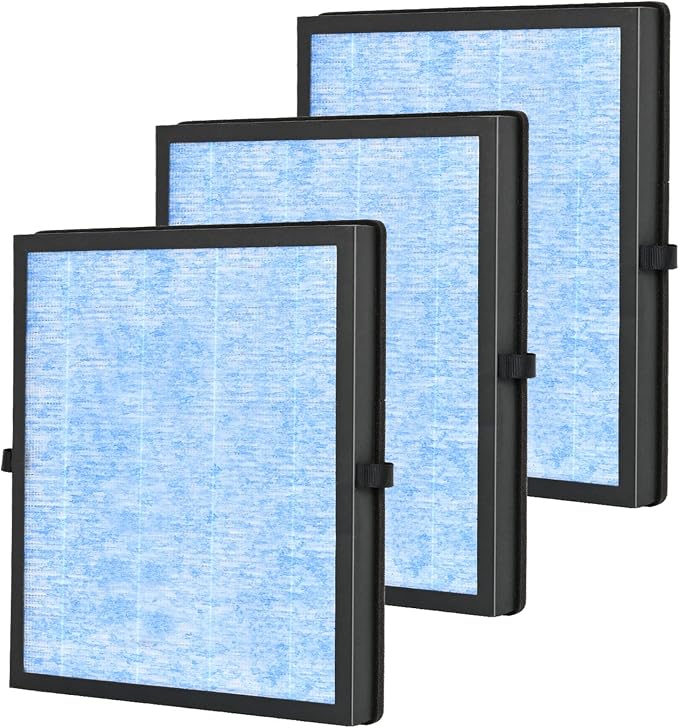 3 Pack MK04 Air Filter H13 Ture Filters Replacement by Tivcroxs