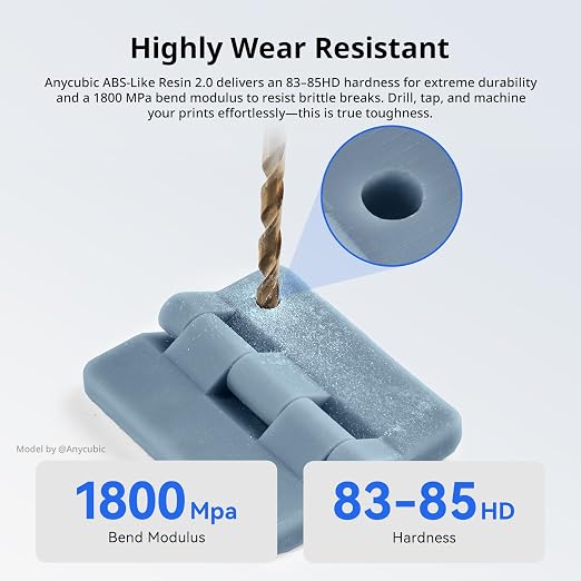 ANYCUBIC 2nd Gen Resin Technology ABS-Like Resin 2.0 Bundle, 3D Printer Resin - Image 5