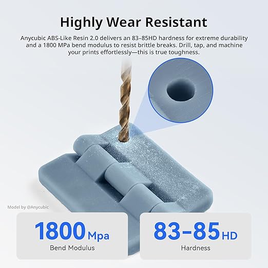 ANYCUBIC 2nd Gen Resin Technology ABS-Like Resin 2.0 Bundle, 3D Printer Resin - Image 5