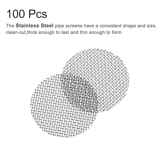 MECCANIXITY Pipe Screen Stainless Steel Screens, 1/2 Inch Diameter - Image 3