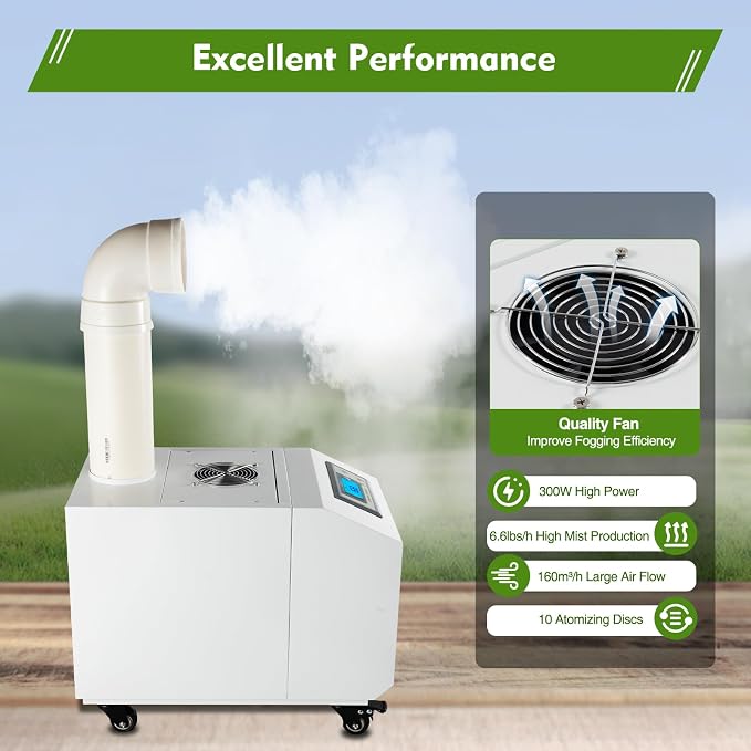 300W Agricultural Ultrasonic Humidifier, Automatic Ultrasonic Industrial - Image 7