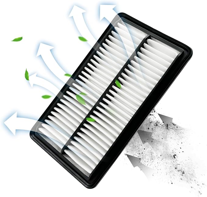 2Pcs Cabin Engine Air Filter Kits JM802 JM1722 Fits - Image 5