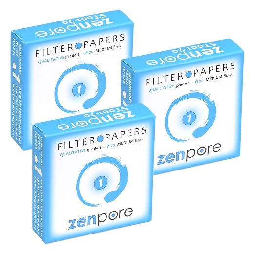 Filter Paper 7 cm Lab Qualitative Filter Paper by ZENPORE