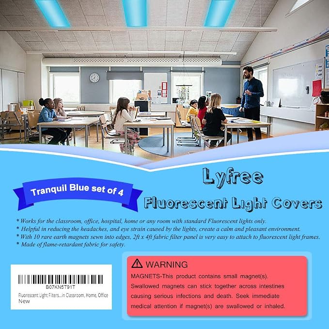 Fluorescent Light Covers, Premium Fluorescent Light Filters - Image 2