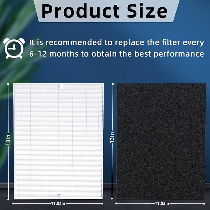 8 Pack C545 H13 HEPA Replacement Filter S Compatible - Image 2